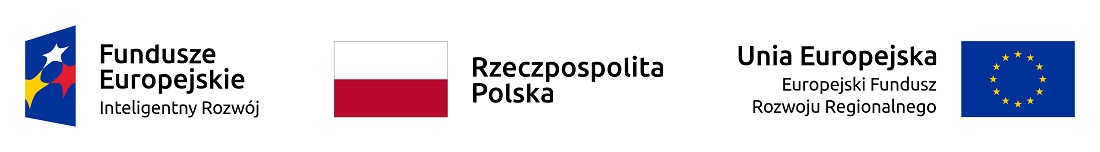 logotypy unijne informujące o finansowaniu projektu